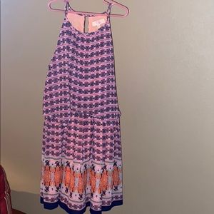 patterned dress, XL in girls